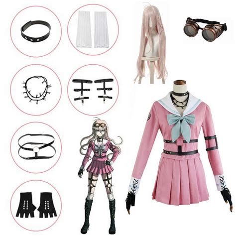 cheap miu iruma cosplay|danganronpa school uniform.